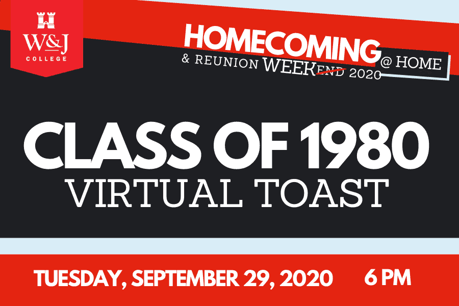Class of 1980 Virtual Toast