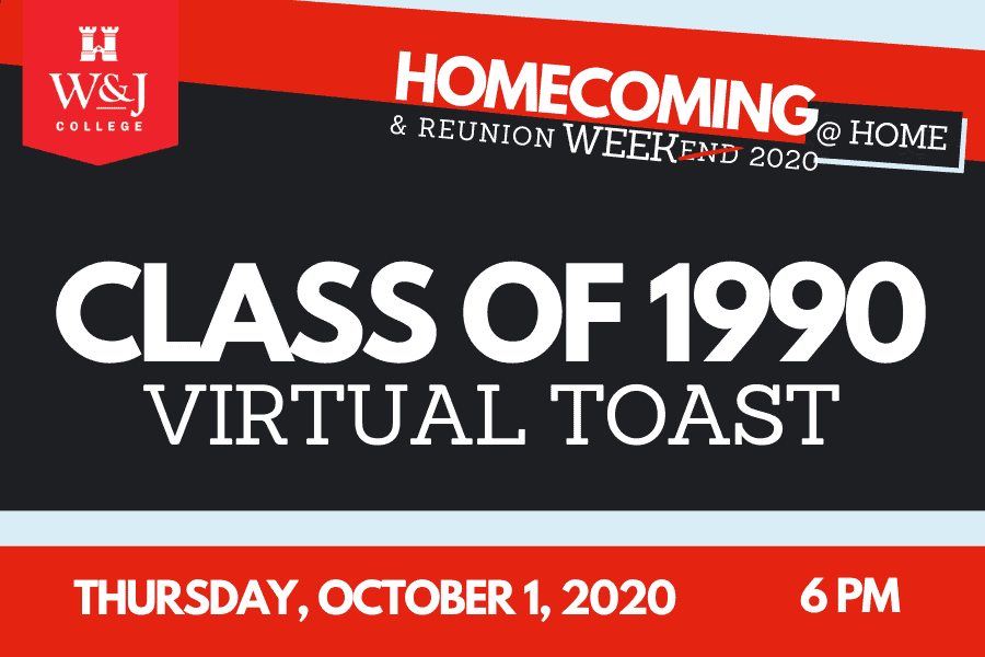 Class of 1990 Virtual Toast