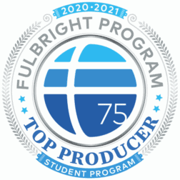 Fulbright logo for 2021