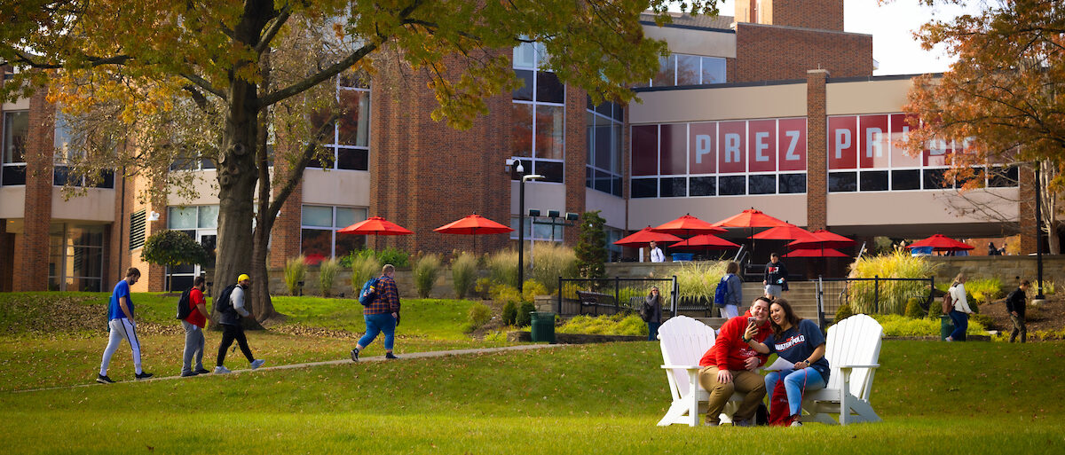 Students on Campus