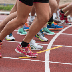 Student athlete stock photo