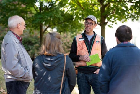 W&J Campus Arboretum tour in 2019