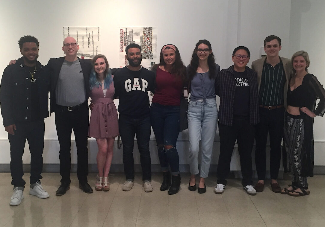 Senior Art Show 2019 in Olin Fine Art Gallery