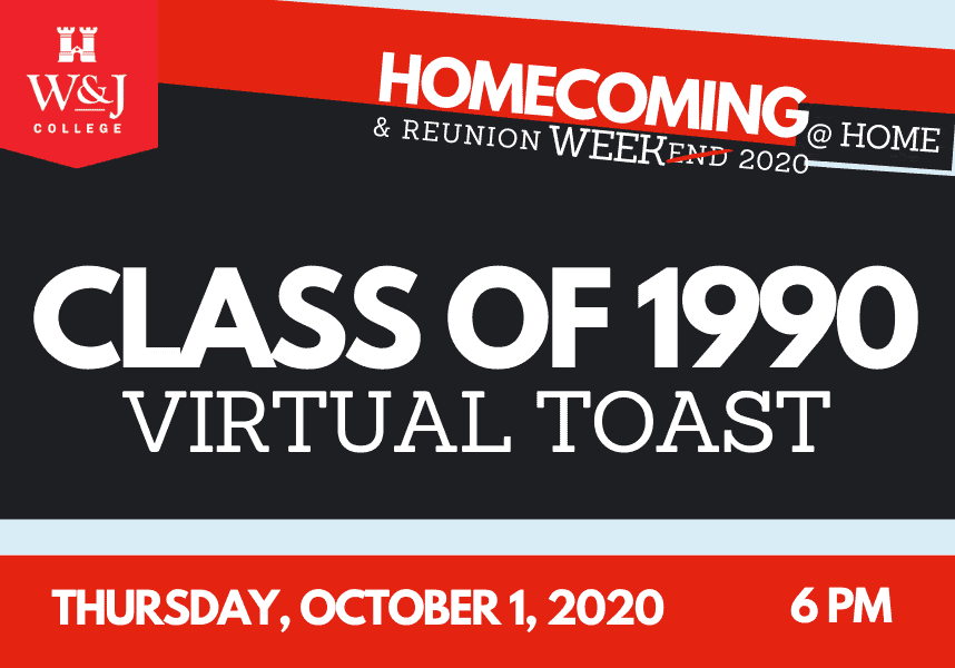 Class of 1990 Virtual Toast