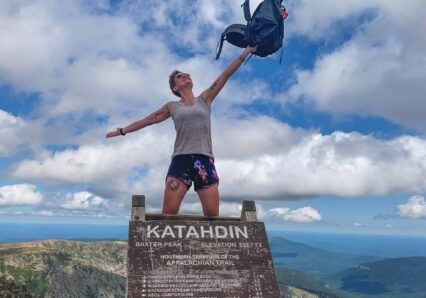 Alex Brueckner on Appalachian Trail