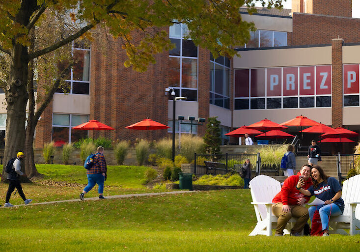 Students on Campus