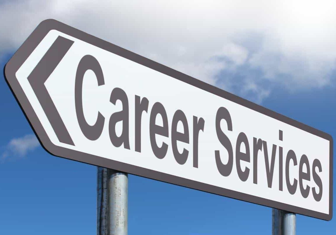 Career Services sign