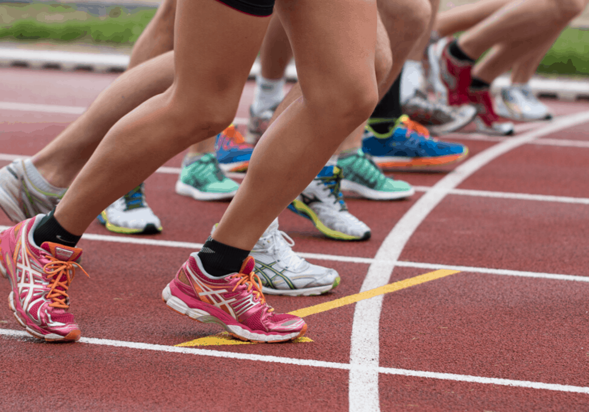 Student athlete stock photo