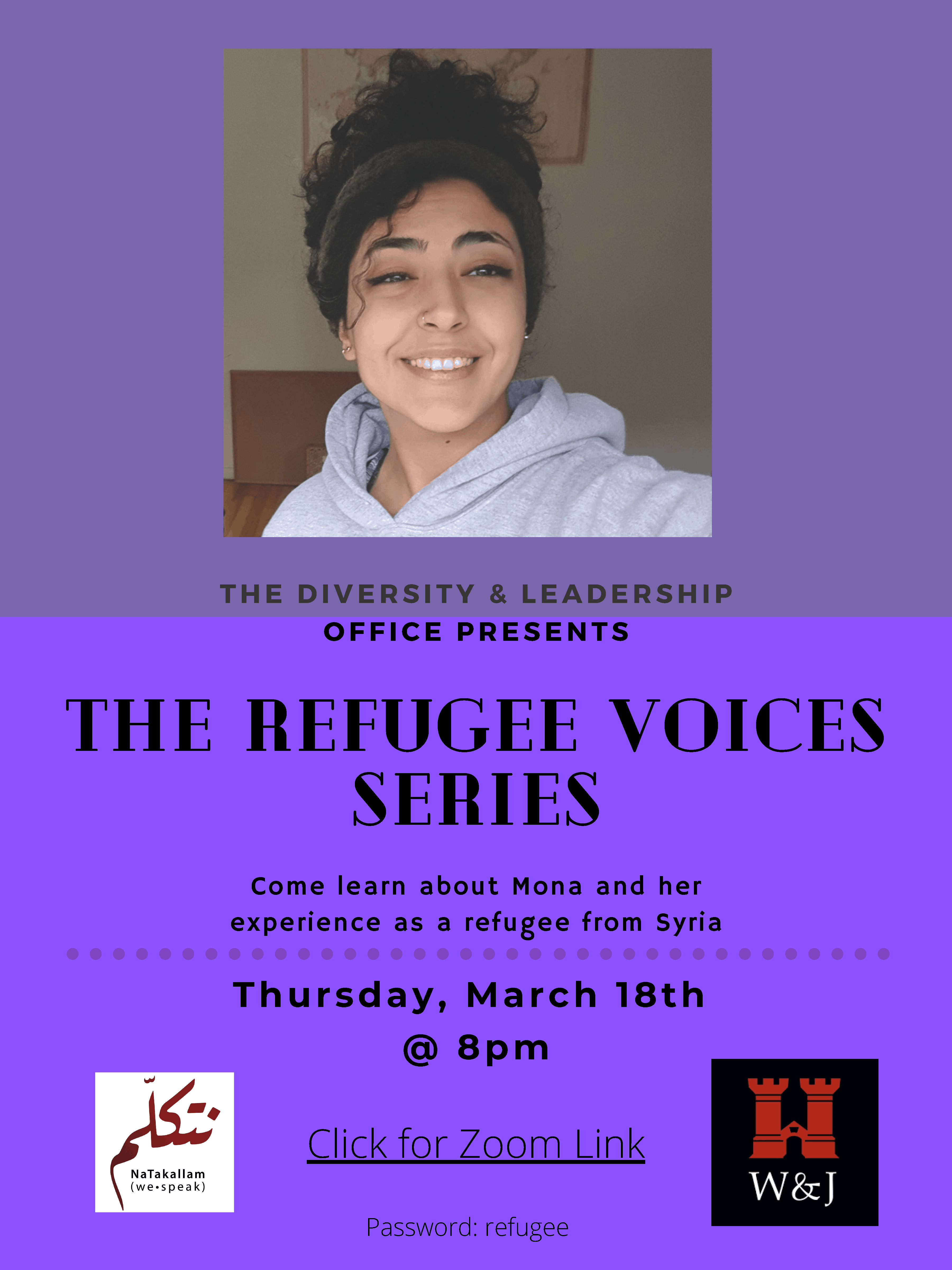 Refugee Voices poster