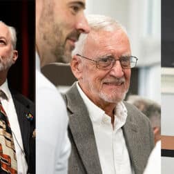 rabbi jeffery myers, rev. john fife, sheri fink